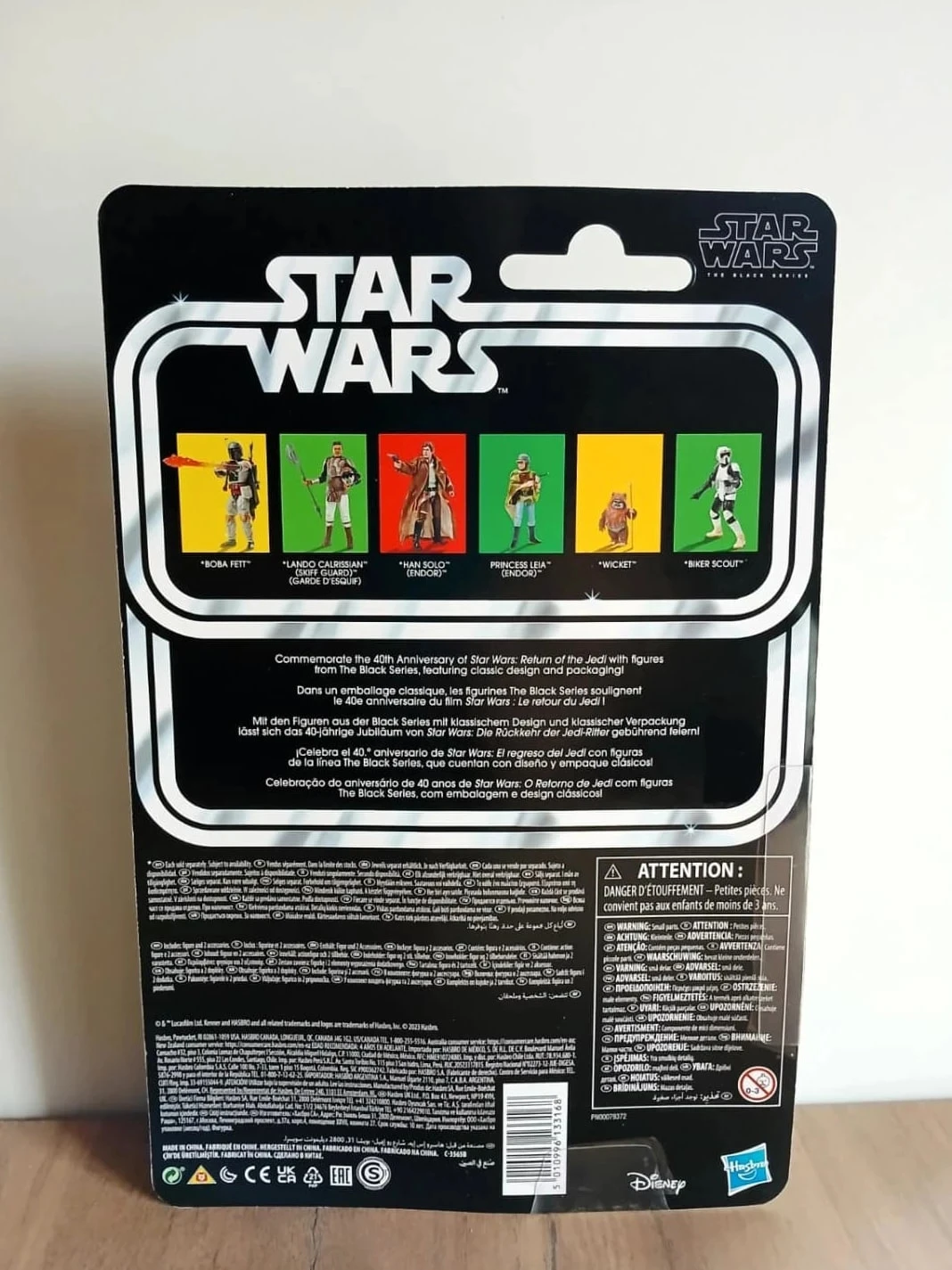 Figurino de 15cm Star Wars Princesa Leia Endor Retorno de Jedi – photo 2